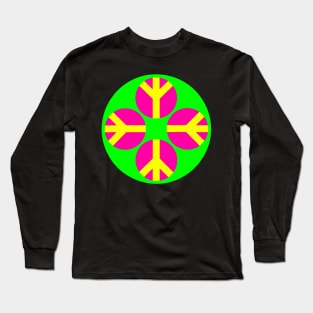 Peace Flower Long Sleeve T-Shirt